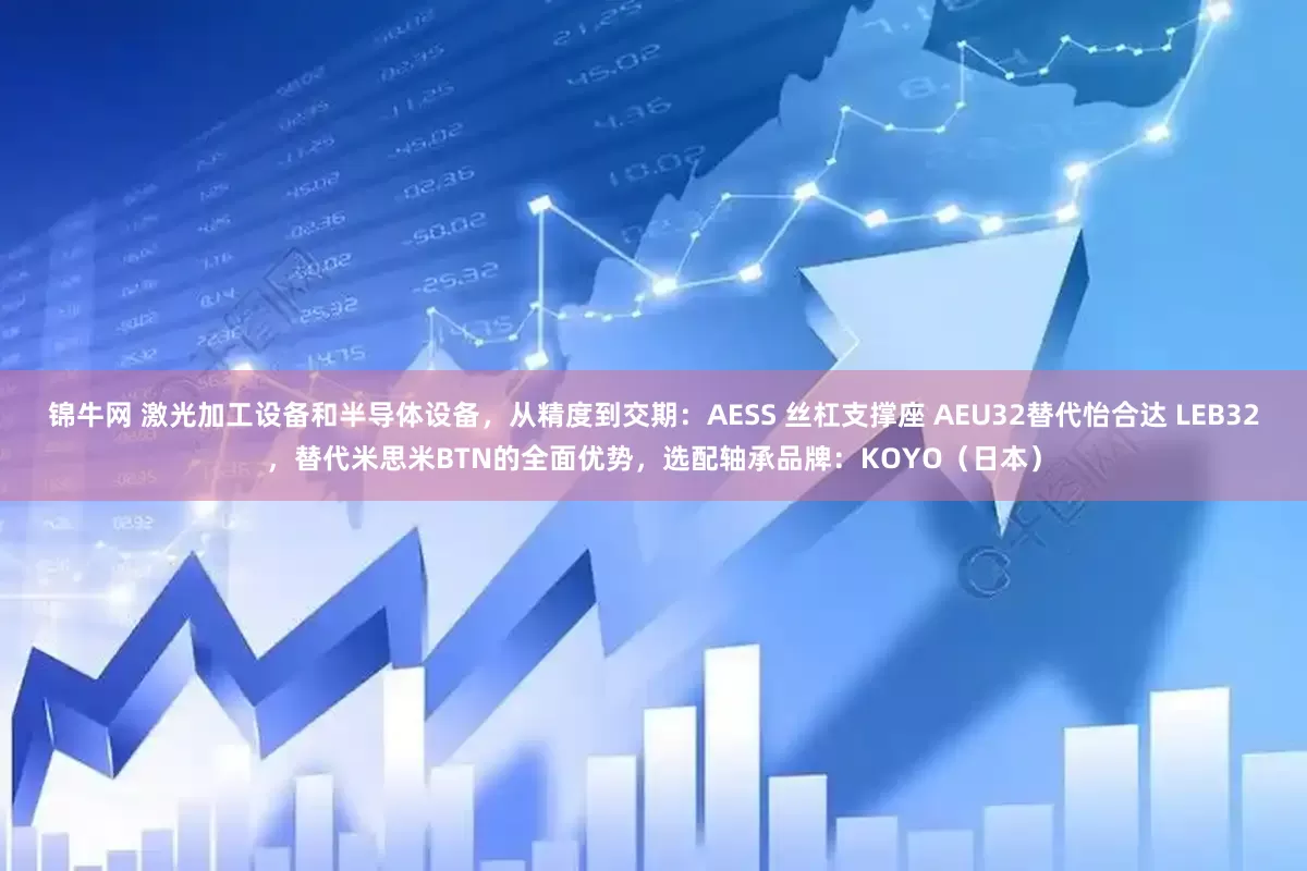 锦牛网 激光加工设备和半导体设备，从精度到交期：AESS 丝杠支撑座 AEU32替代怡合达 LEB32，替代米思米BTN的全面优势，选配轴承品牌：KOYO（日本）